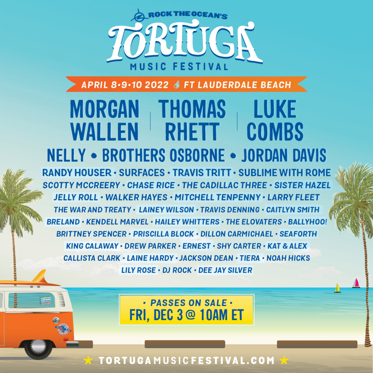 Rock The Ocean's Tortuga Music Festival